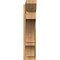 Ekena Millwork Balboa Slat Smooth Outlooker, Western Red Cedar, 7 1/2"W x 30"D x 34"H OUT08X30X34BOA06SWR - alternate 4